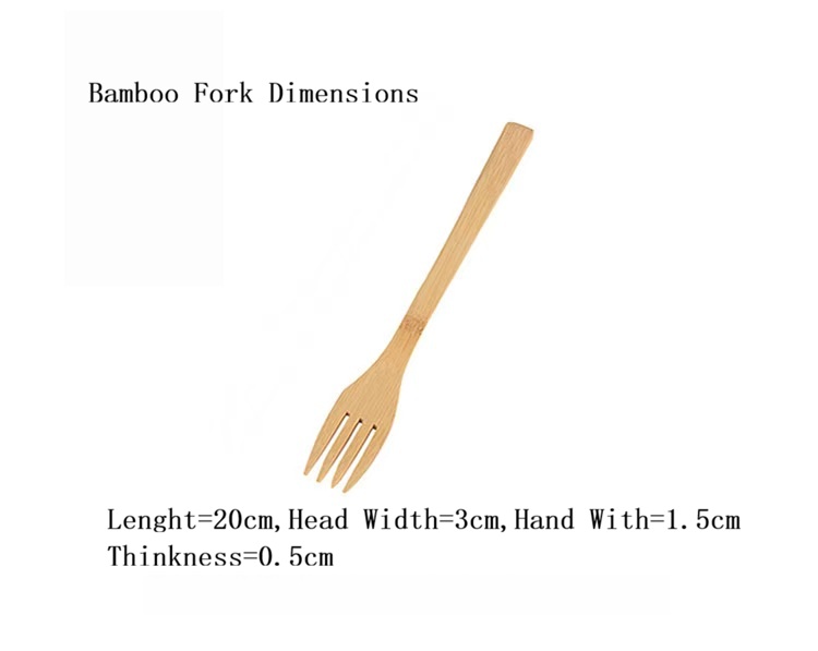 disposable bamboo cutlery set, knife fork spoon 8inch, biodegradable,compostable, catering & takeout use disposable bamboo cutlery set, knife fork spoon 8inch, biodegradable,compostable, catering & takeout use