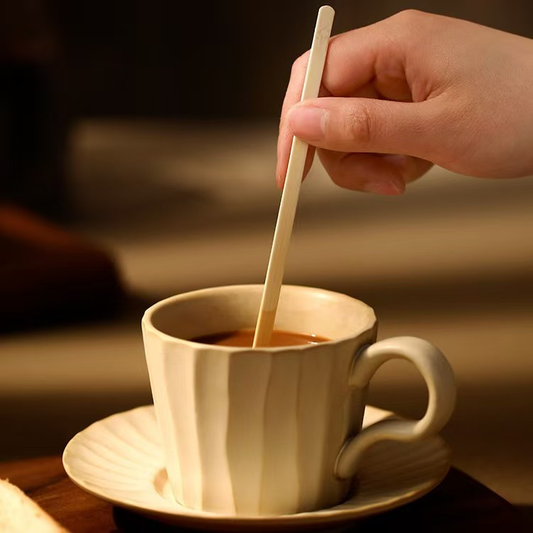 disposable bamboo coffee stirrers 5.5inch, food grade, plastic free alternative, wholesale disposable bamboo coffee stirrers 5.5inch, food grade, plastic free alternative, wholesale