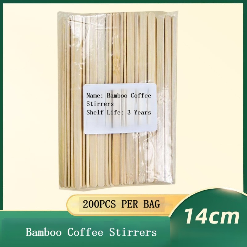 disposable bamboo coffee stirrers 5.5inch, food grade, plastic free alternative, wholesale disposable bamboo coffee stirrers 5.5inch, food grade, plastic free alternative, wholesale
