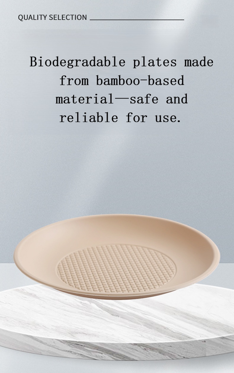 disposable bamboo plates, round 8 inch, biodegradable compostable, wholesale factory direct disposable bamboo plates, round 8 inch, biodegradable compostable, wholesale factory direct