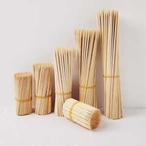 round bamboo skewers